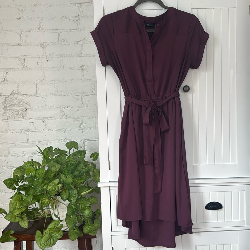 Simply Vera Vera Wang Swing Dress With Pockets and Bow Size Medium
